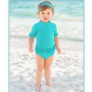 Ruffle Butts Baby 2 Piece Swimsuit 6-12M